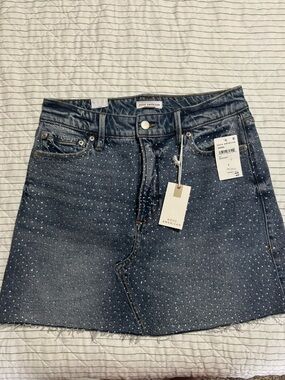 Good American Denim Skirt NWT